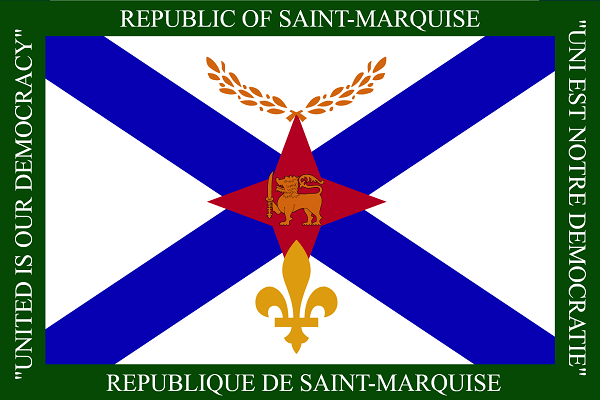 Drapeau de Saint-Marquise