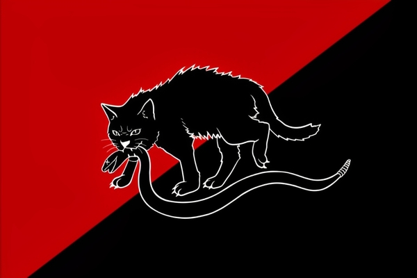 Drapeau de La Fédération Anarchiste d'Eurysie