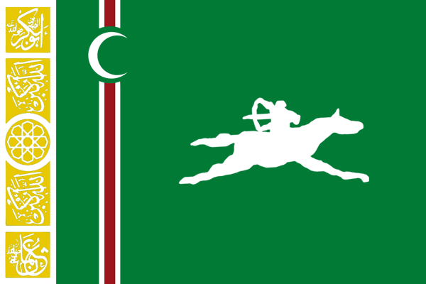 Drapeau du Beykhanat de Yurtie Drapeau du Beykhanat de Yurtie