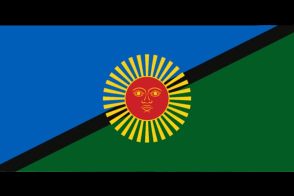 Drapeau de Nueva Lykania