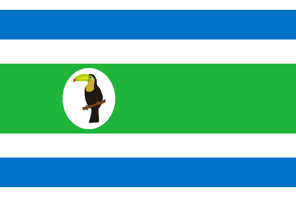 Drapeau de Costa Verde