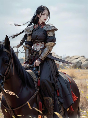 Sa majesté Mei-Li dit "la Reine-Guerrière"
