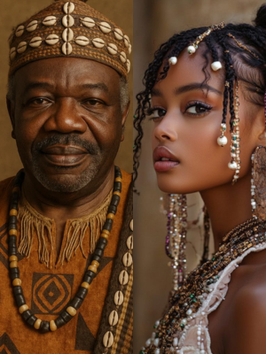 Mwenanga Onanga (à droite) | Obiang Obiang (à gauche)